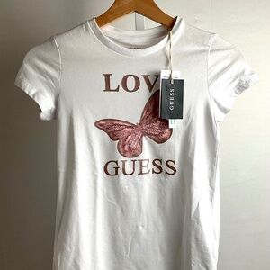 GUESS KIDS GIRL'S CASUAL T-SHIRT~SIZE 10~NEW WITH TAGS!